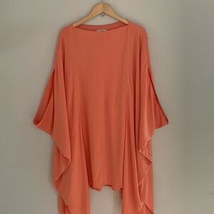 COS Orange Draped Dress